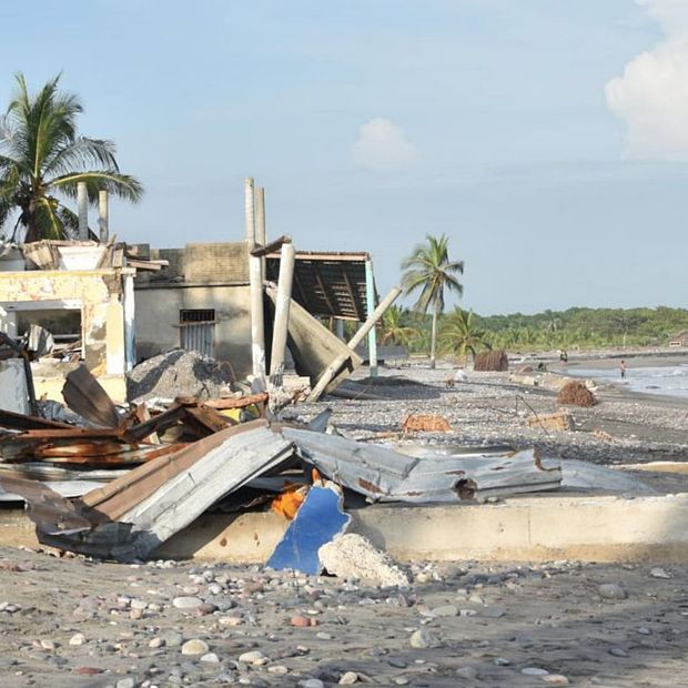 Afectaciones del huracán Simon en Guerrero en octubre 2026. Foto: Cuartoscuro | Archivo