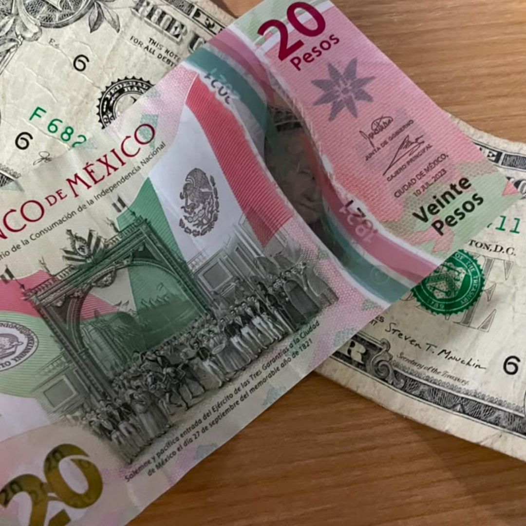 El peso mexicano tuvo una buena semana en el tipo de cambio frente al dólar