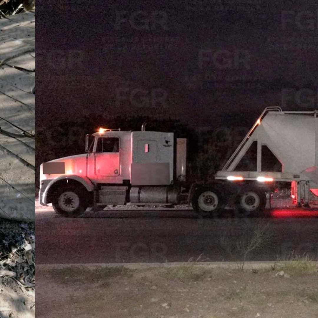 Robo y transporte de hidrocarburo en García, Nuevo León