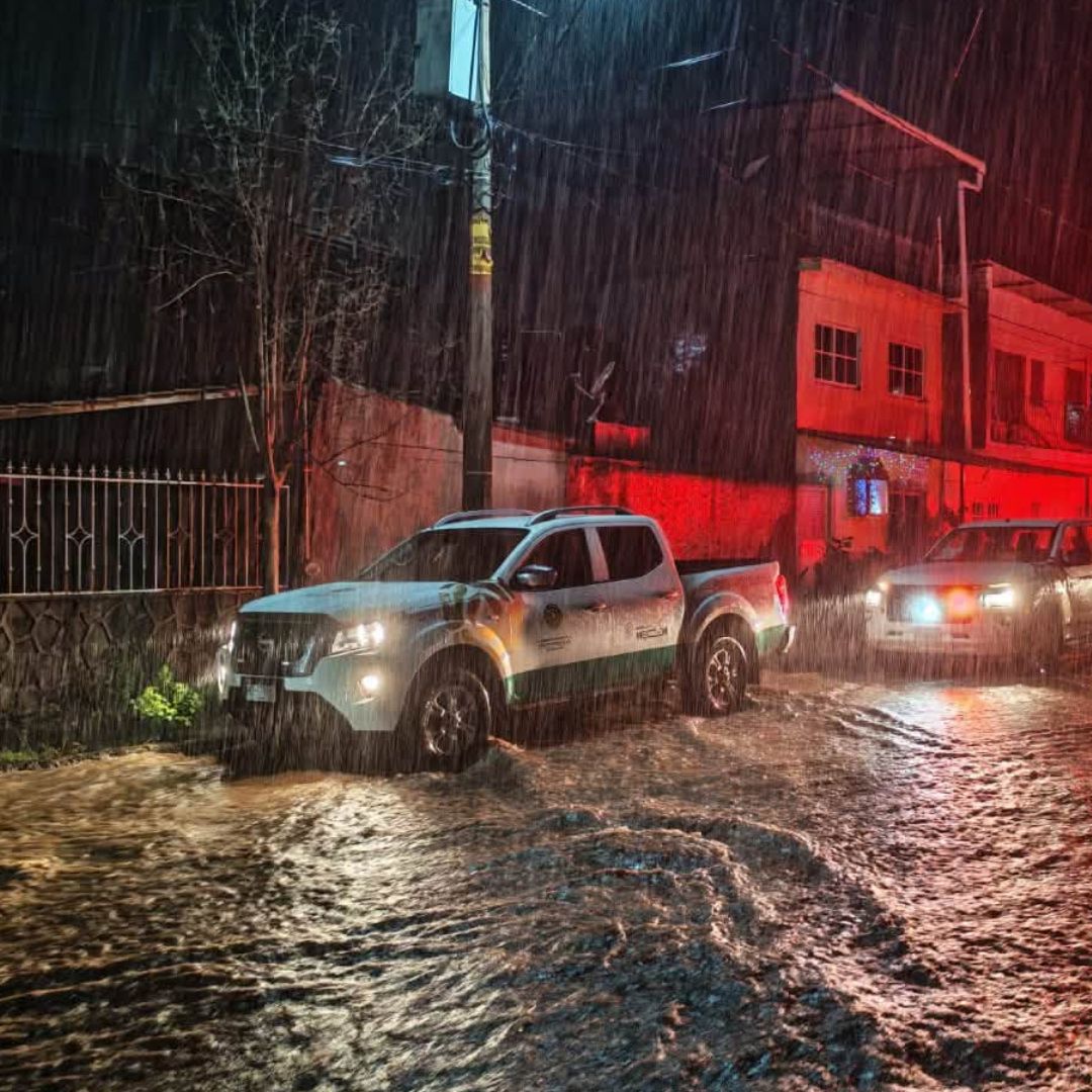 Afectaciones causadas por las lluvias en Lázaro Cárdenas, Michoacán
