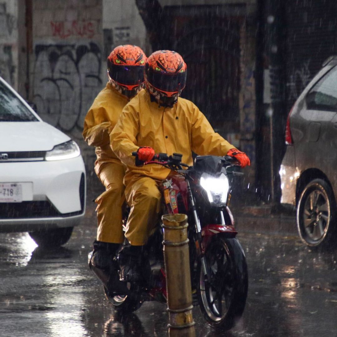 Tarde lluviosa en la Ciudad de México