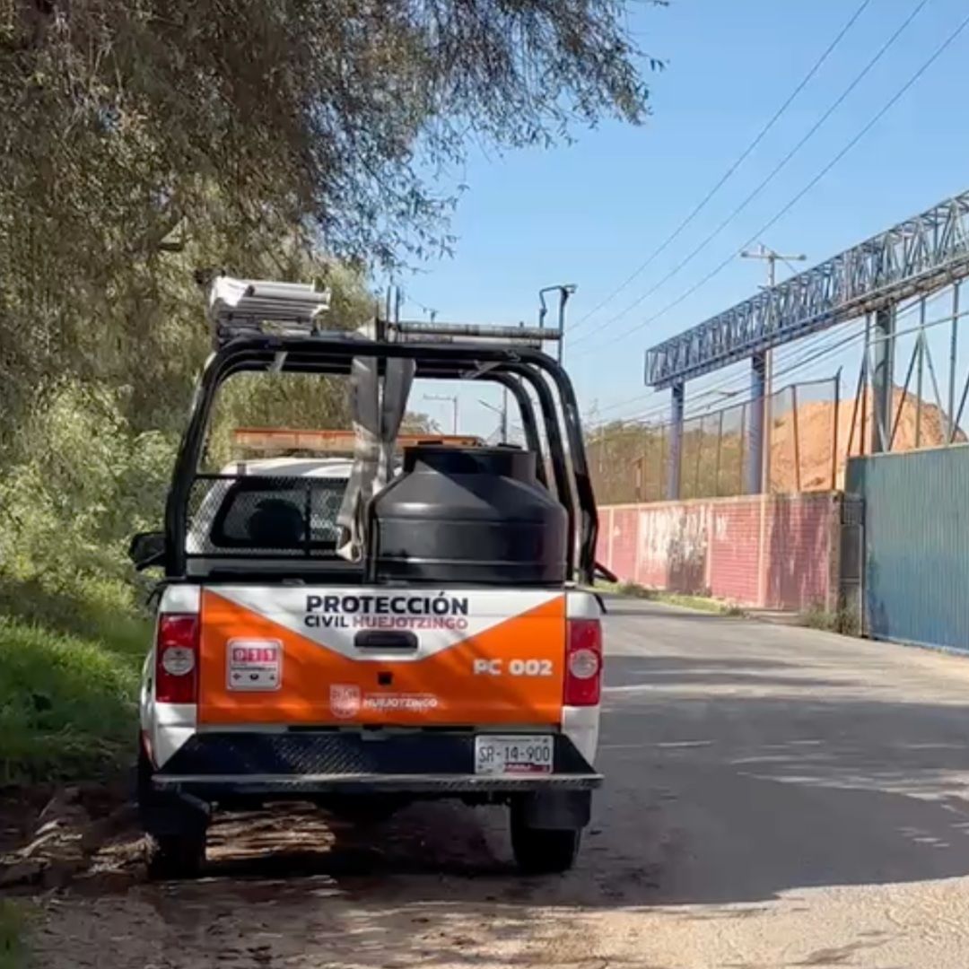 Protección Civil atiende reporte de hombre muerto en Huejotzingo.