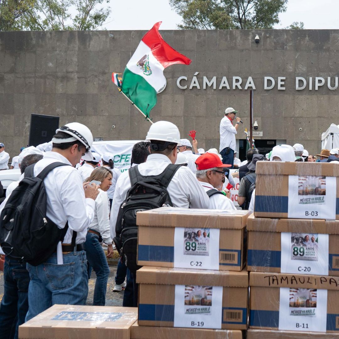 Protesta de los jubilados en la Cámara de Diputados