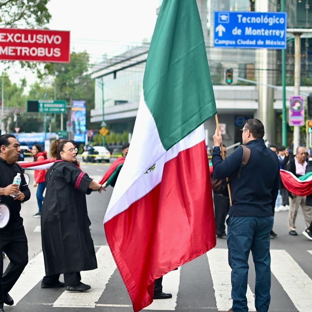 Protesta de jueces y magistrados en retiro