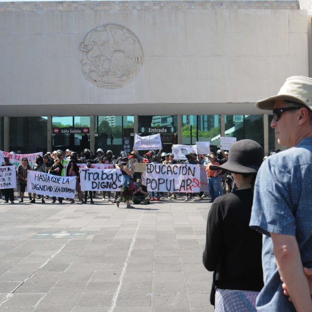 Trabajadores INAH