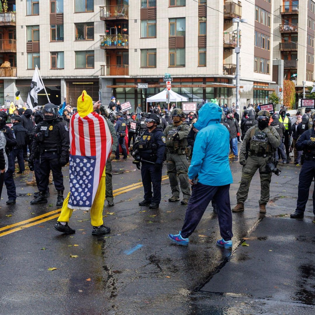 Protesta contra deportaciones del ICE en EUA