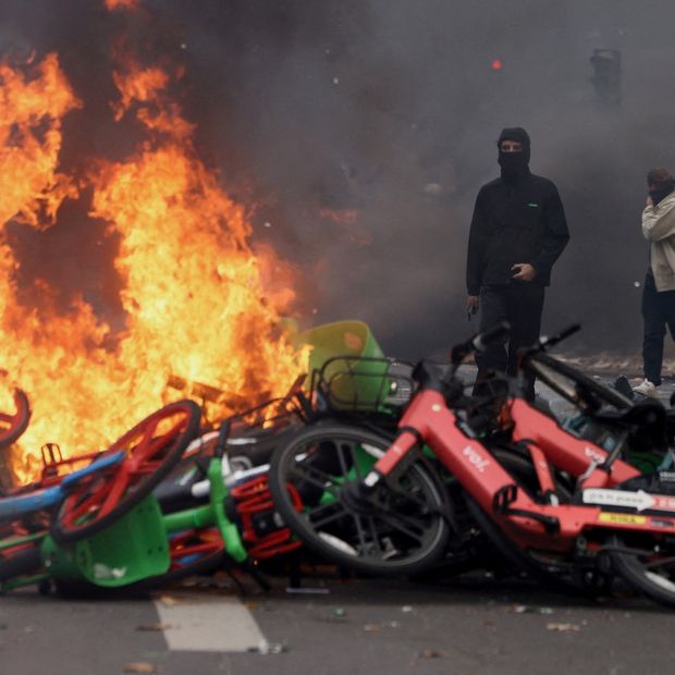 Protesta en París
