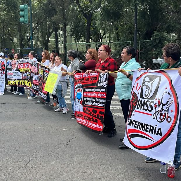 Protesta en Azcapotzalco