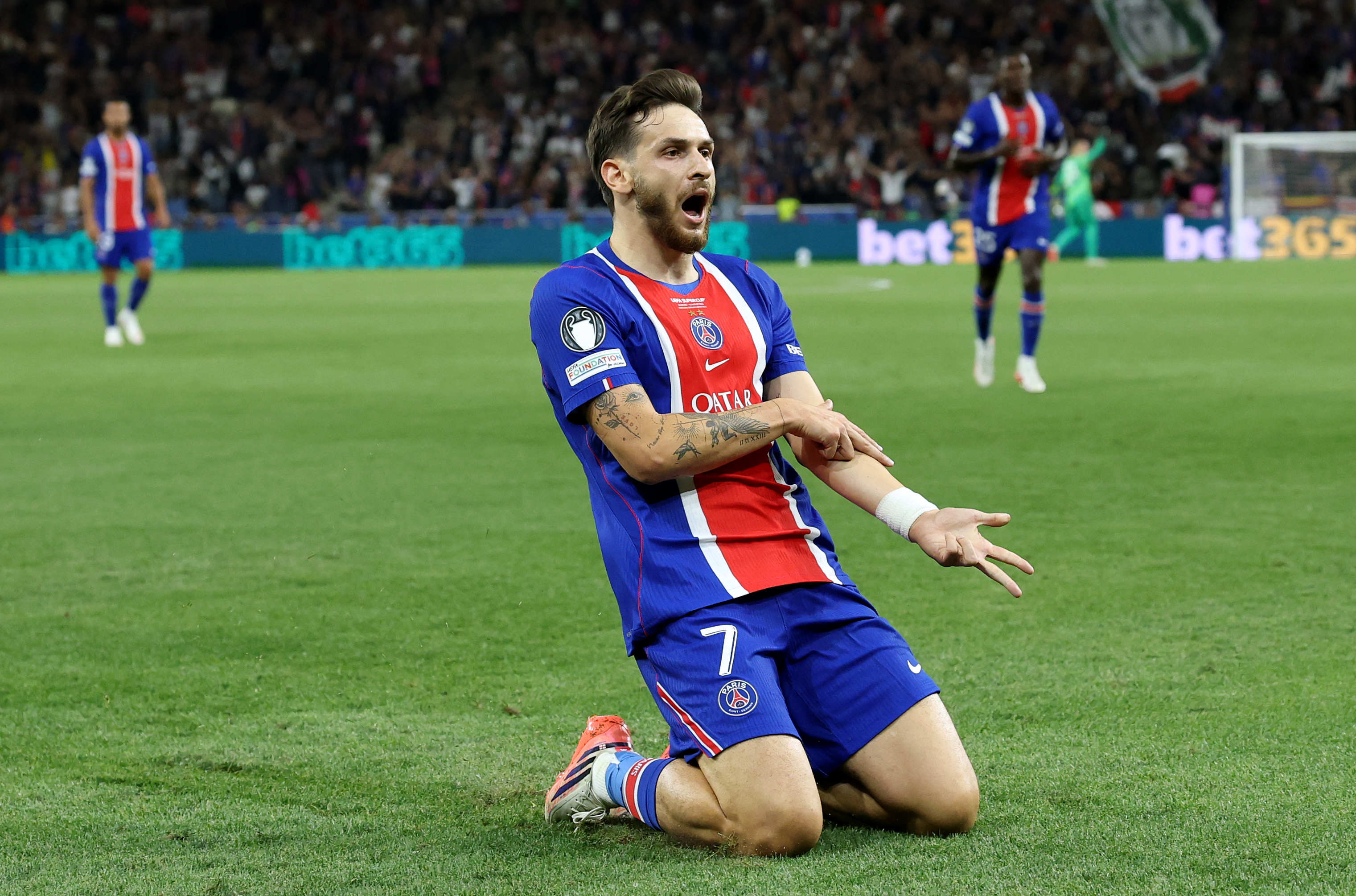Khvicha Kvaratskhelia, jugador del PSG