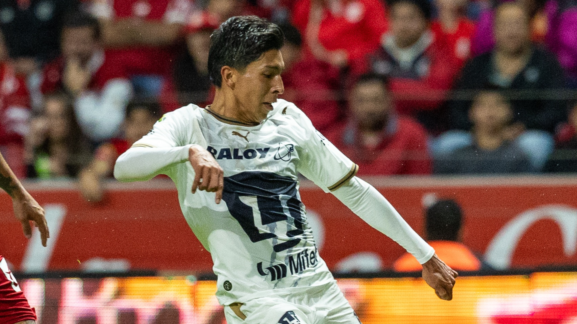 Víctor Arteaga, jugador de los Pumas de la UNAM.