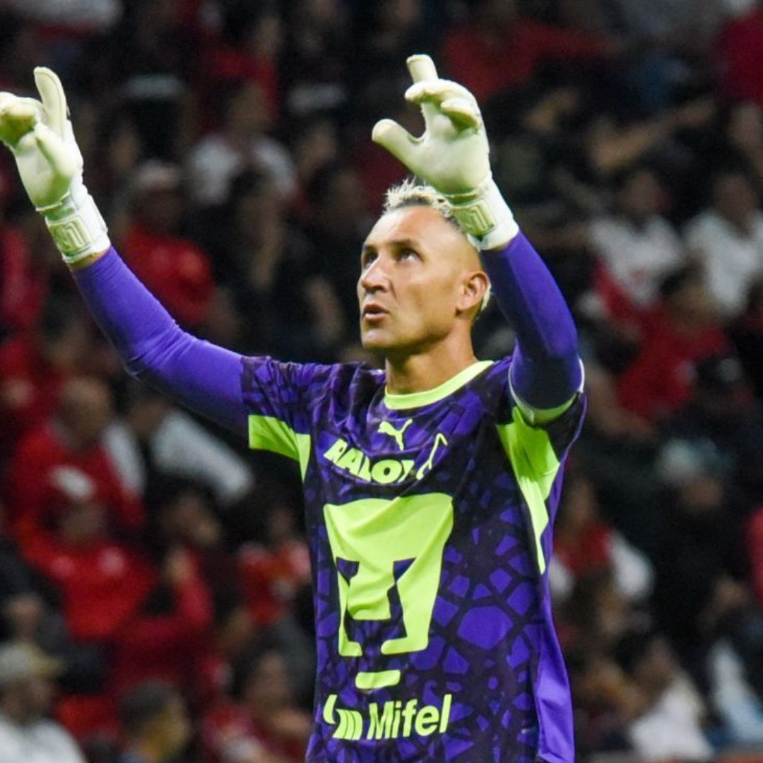 Keylor Navas portero de los Pumas de la UNAM.