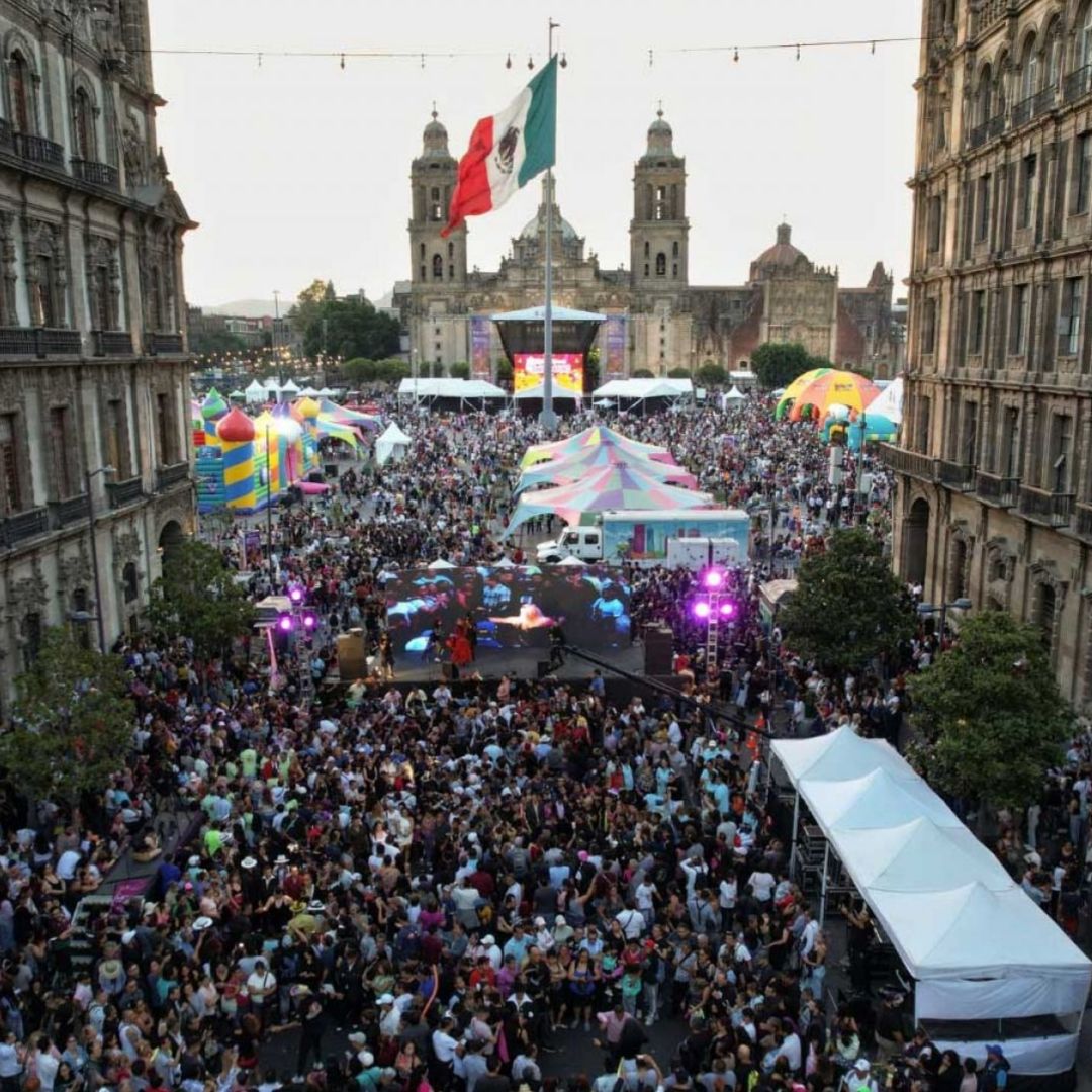 Qué evento hay en el Zócalo CDMX hoy 8 y 9 de agosto 2026 horarios y actividades