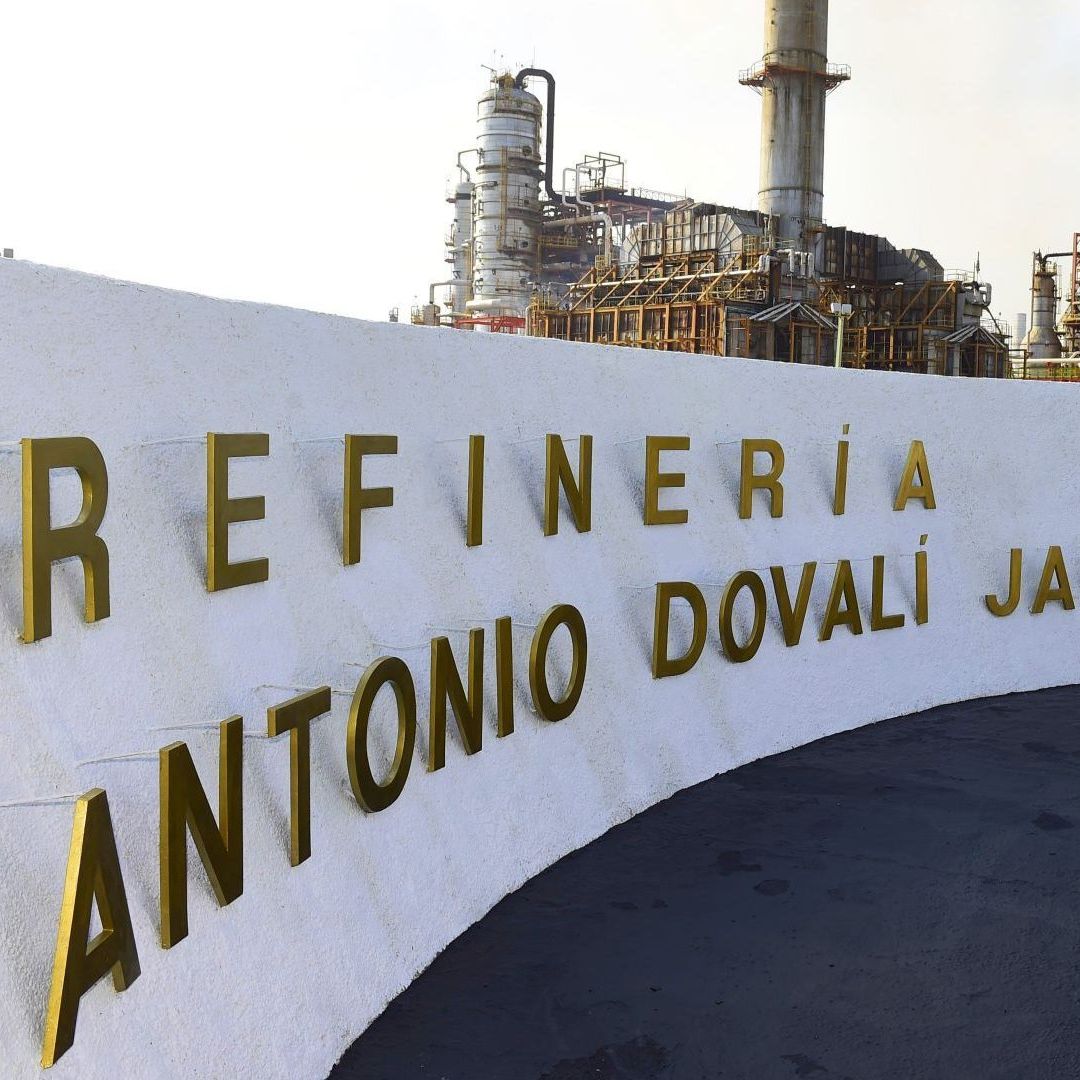 La refinería "Antonio Dovalí Jaime” en Salina Cruz, Oaxaca