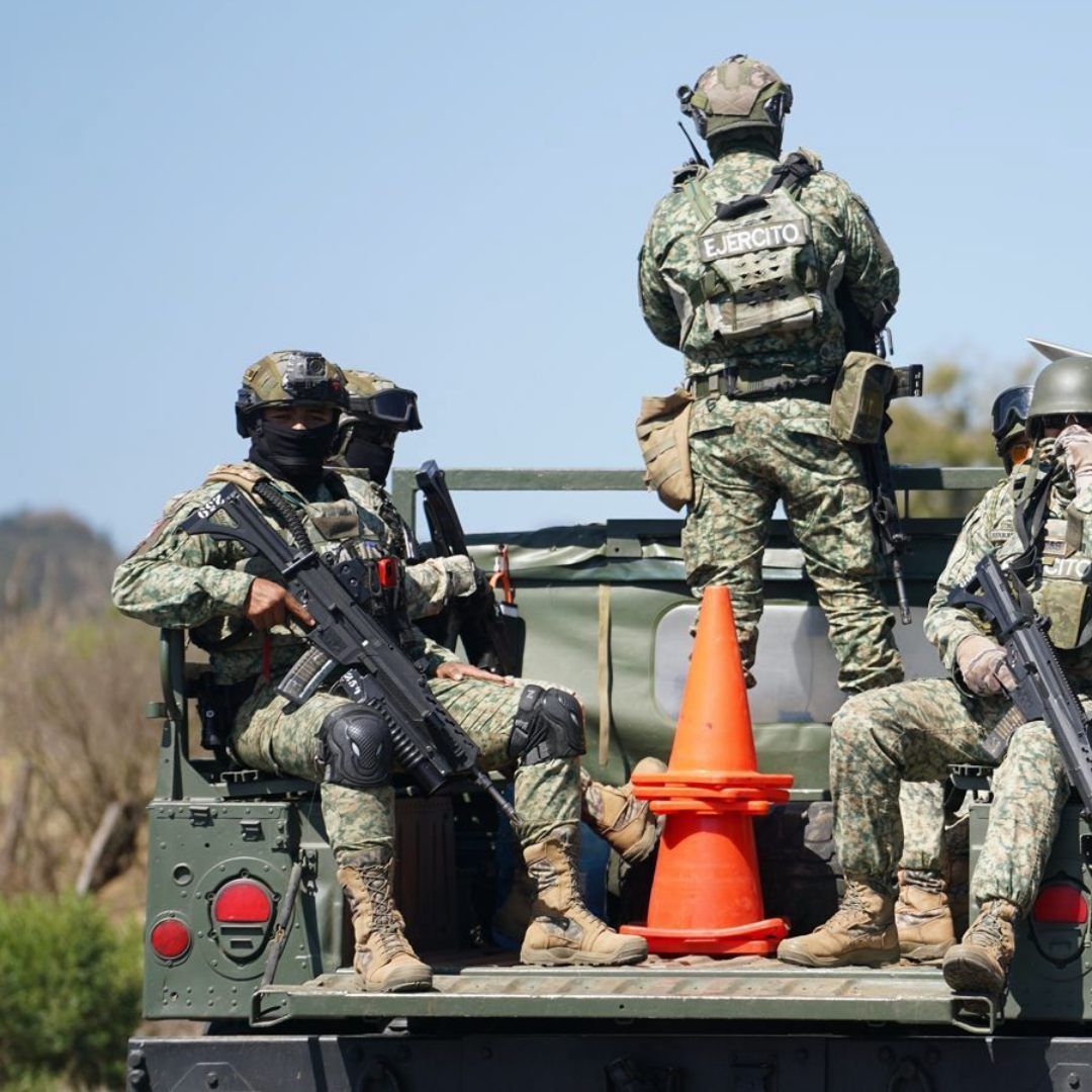 Operativo de fuerzas de seguridad en Michoacán. Foto: Cuartoscuro | Archivo