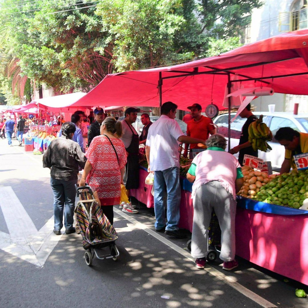 Tianguis en la CDMX