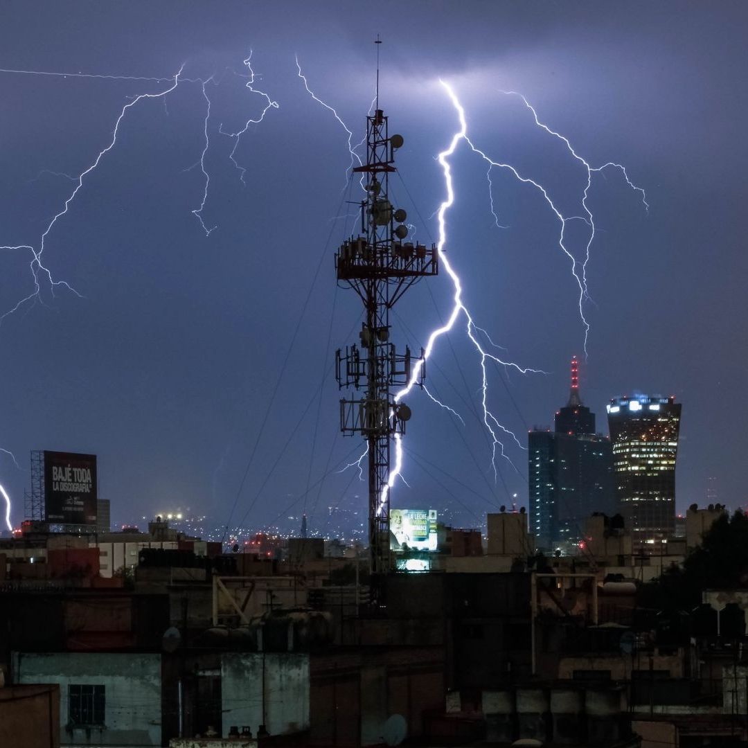 Rayo en la Ciudad de México