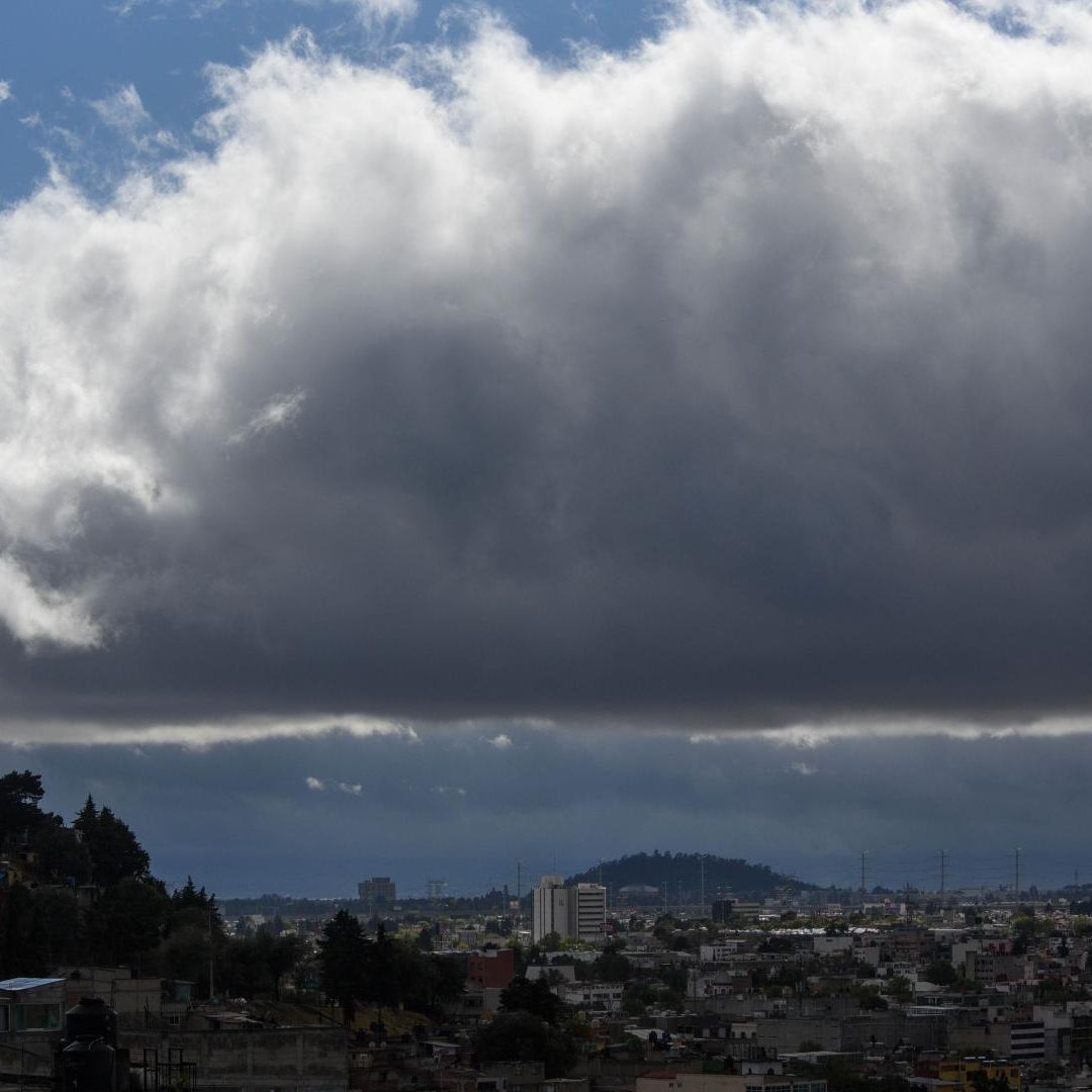 Cielo nublado en el Valle de Toluca por frente frío en enero 2024. Foto: Cuartoscuro | Archivo