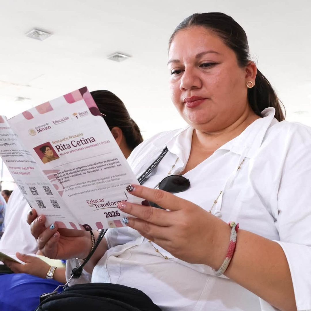 Checa cómo hacer el registro de la Beca Rita Cetina Primaria y Secundaria que Abre en Septiembre 2026