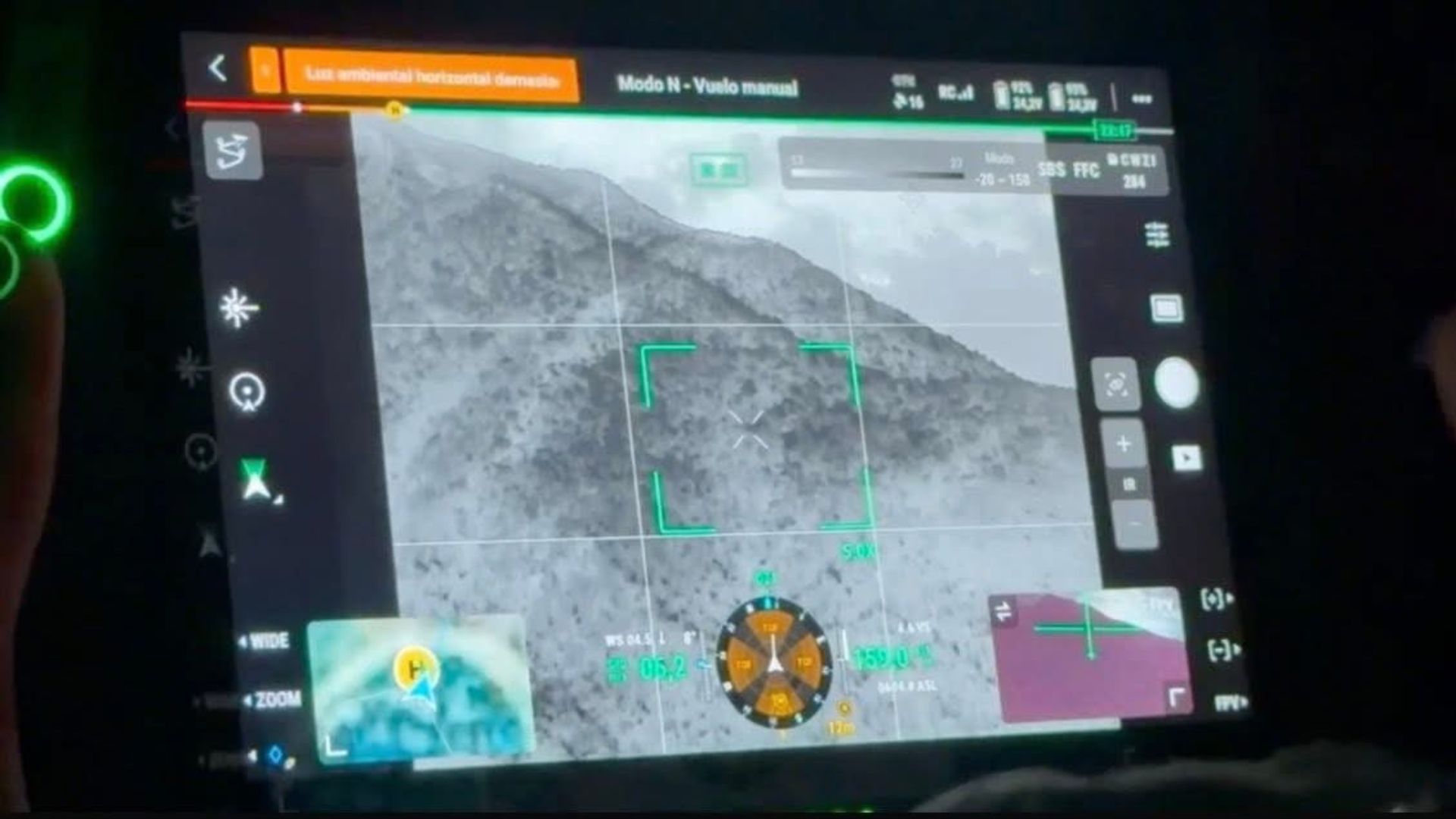Uso de Dron para Rescate en Cañón del Novillo