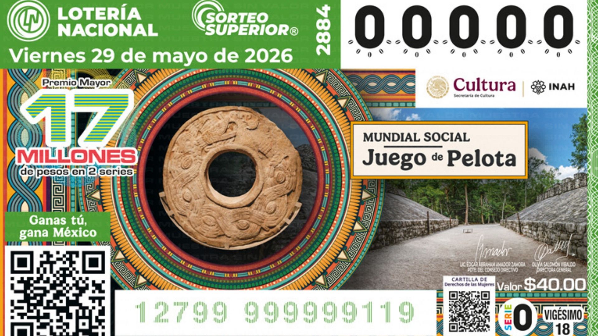 Resultados Lotería Nacional hoy 29 de mayo 2026 número ganador Sorteo Superior 2884