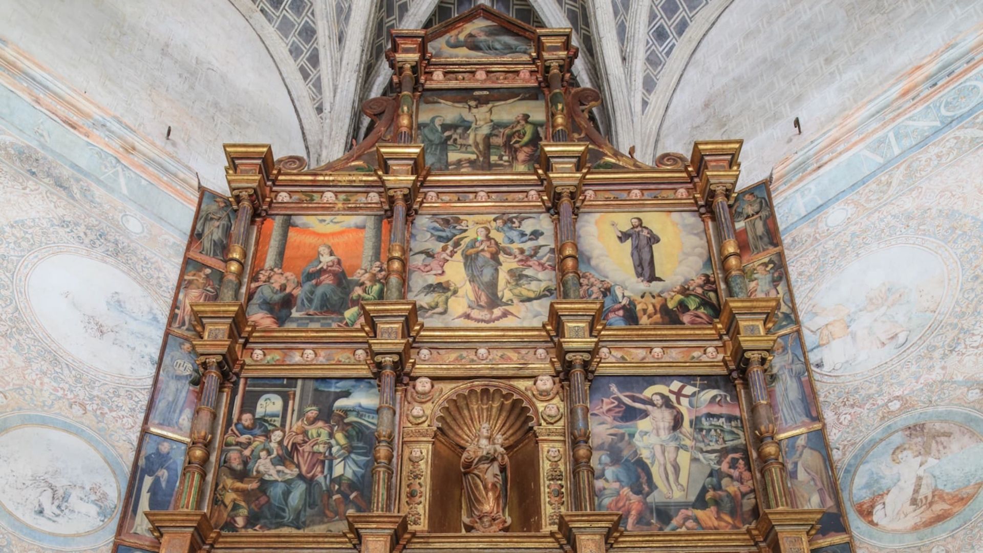 El retablo más antiguo de México está en Puebla.
