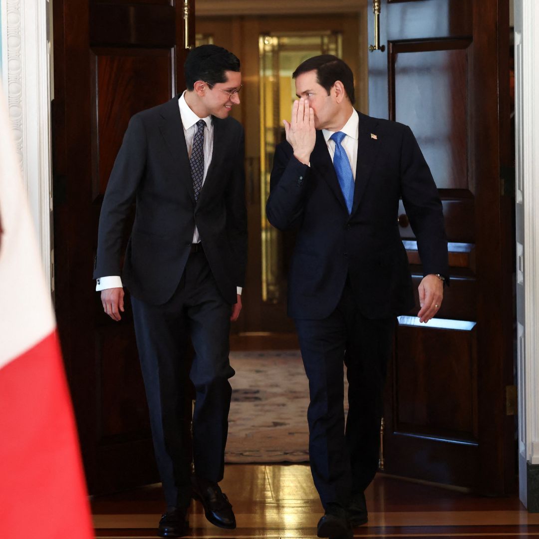 Roberto Velaso y Marco Rubio