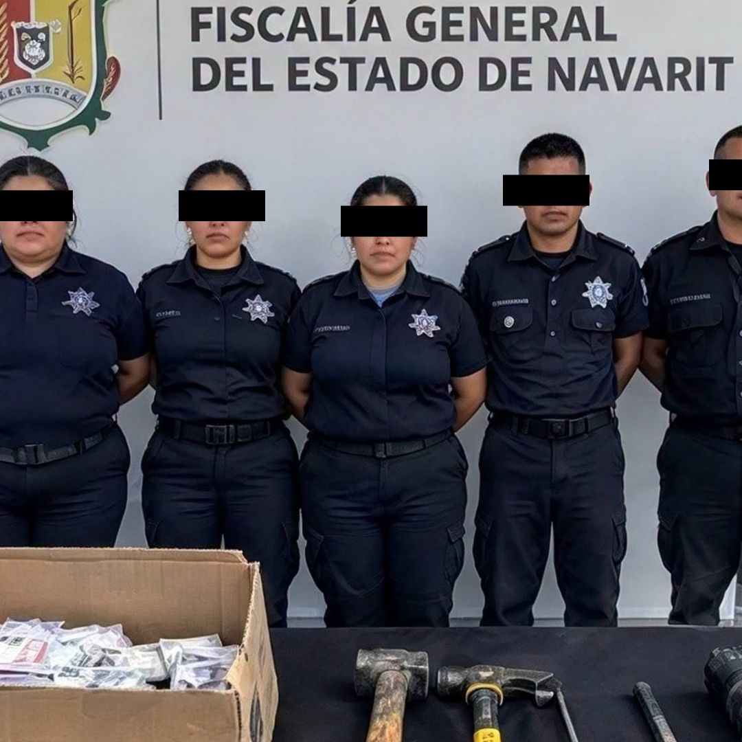 Los elementos de la Policía Municipal de Rosamorada, Nayarit, fueron capturados