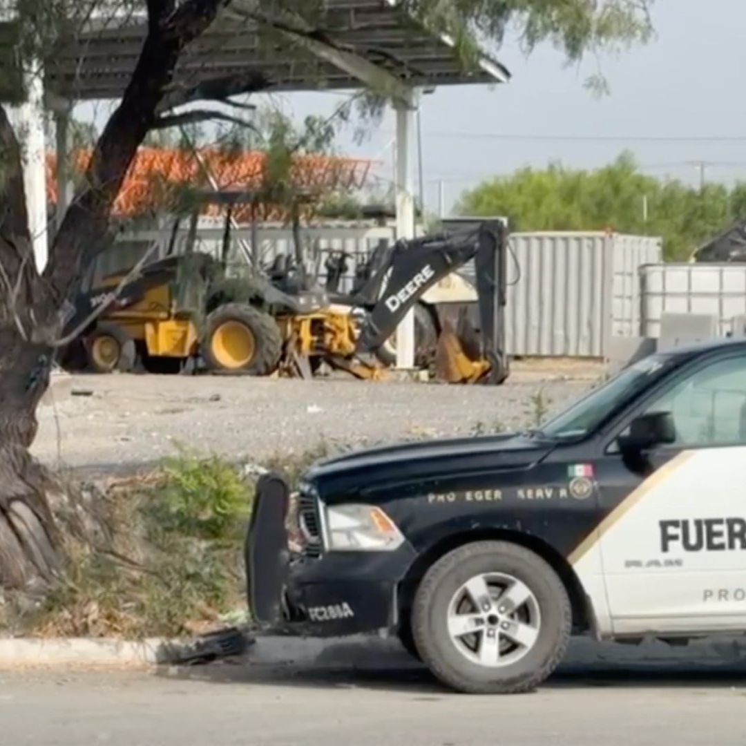 Fuerza Civil investiga robo en constructora en Monterrey