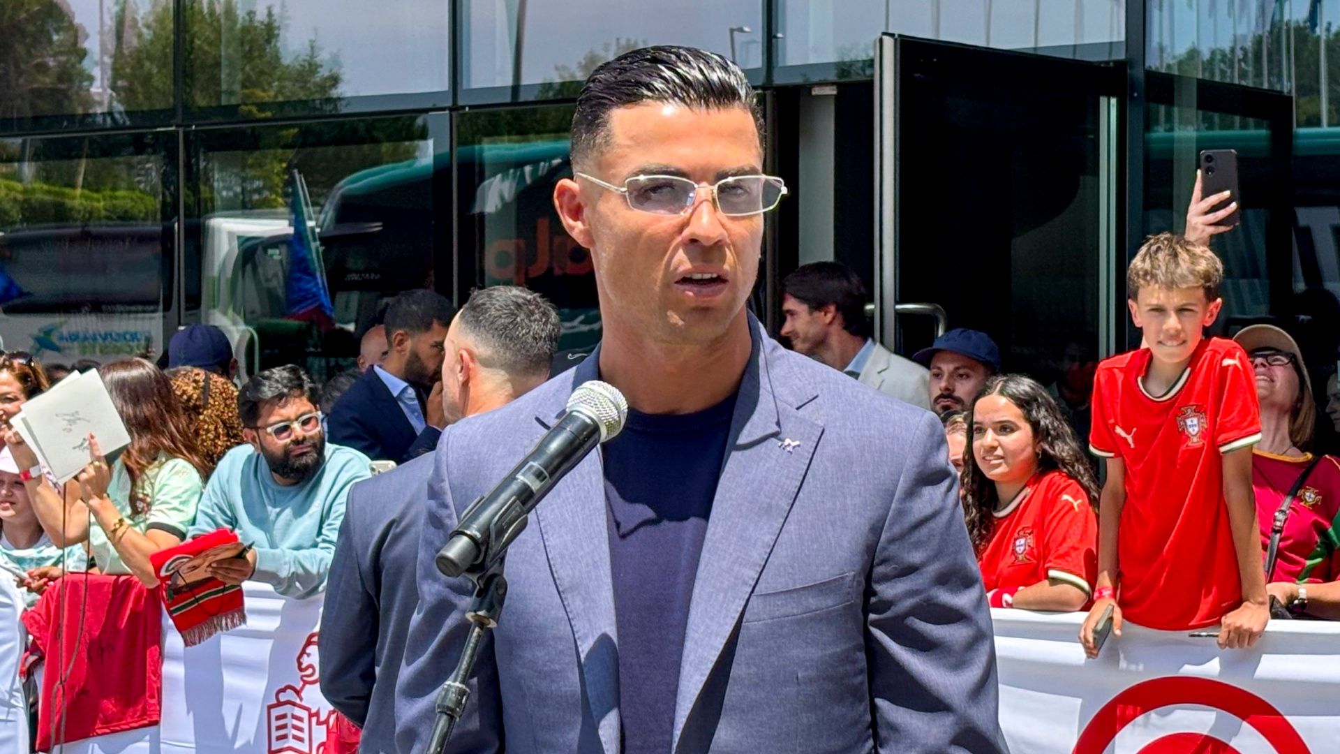 Portugal Llega a EUA Encabezada por Cristiano Ronaldo
