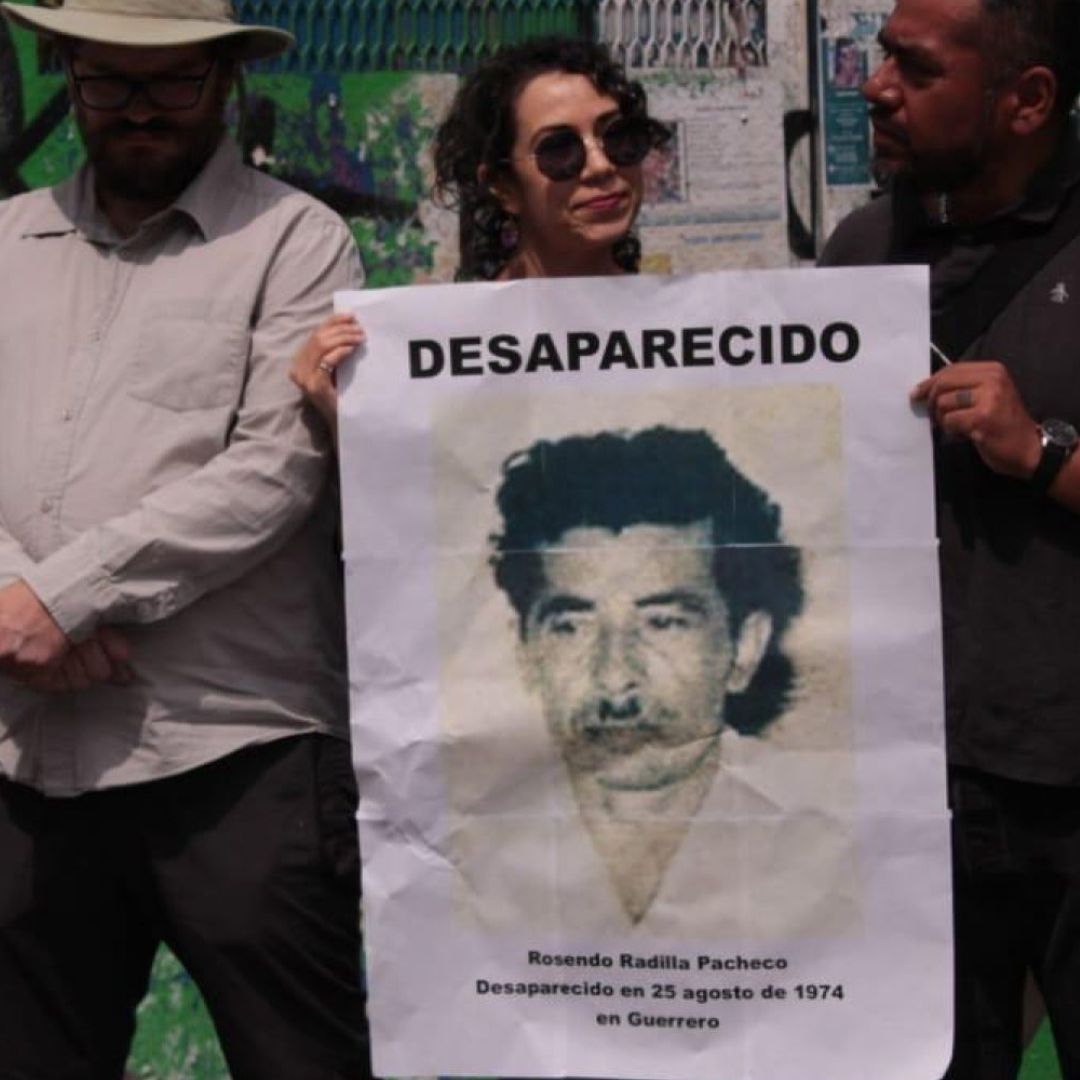 Rosendo Radilla Pacheco fue víctima de desaparición forzada el 25 de agosto de 1974 en Atoyac de Álvarez, Guerrero
