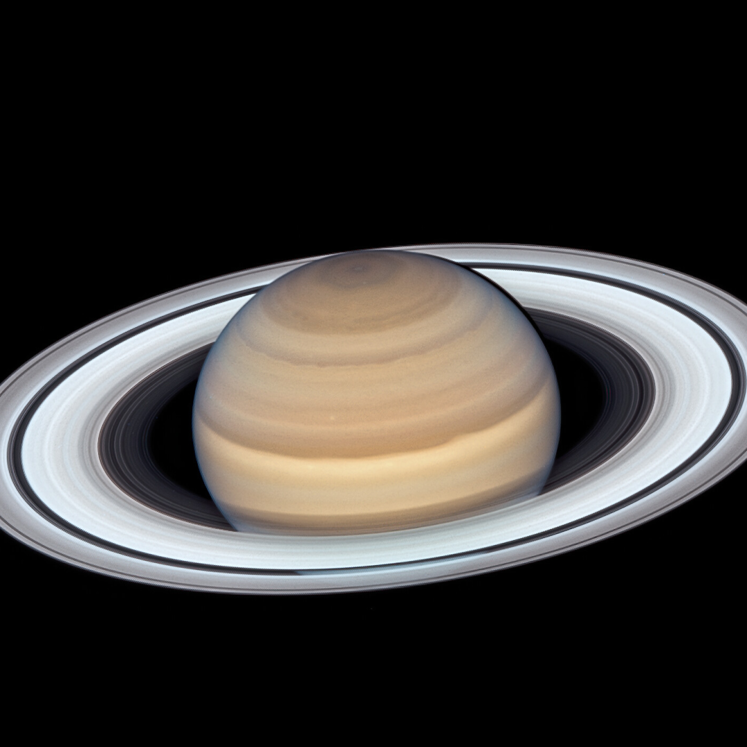 Saturno visto por el telescopio Hubble