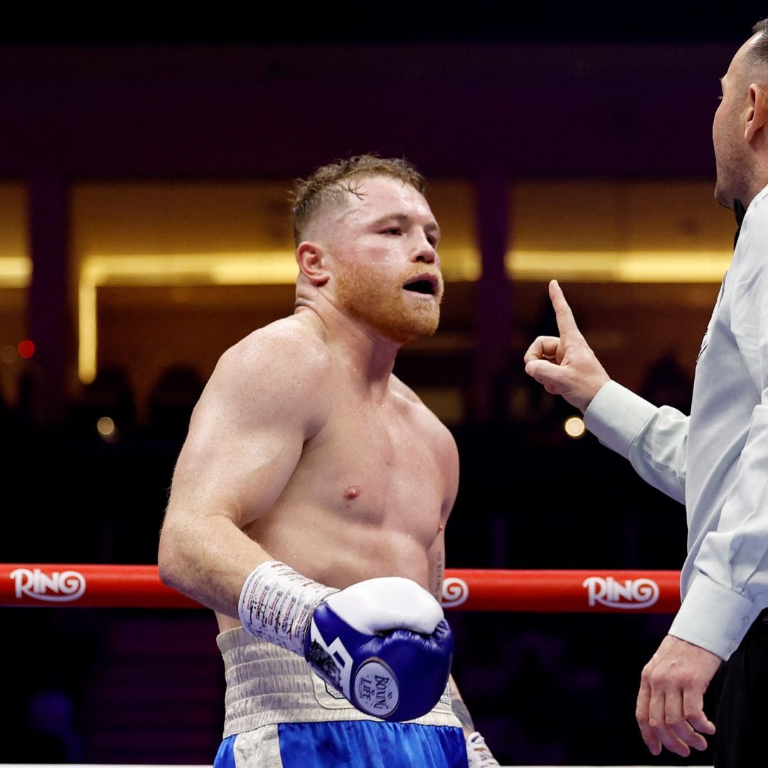 “Canelo” Álvarez lleva varios meses sin subirse al ring, debido a una lesión en el codo. Foto: Reuters
