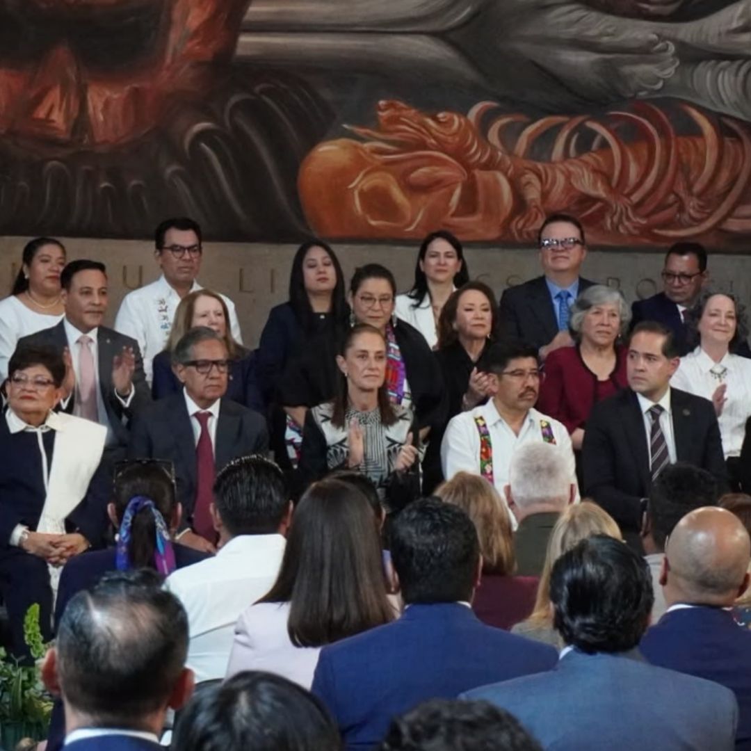 Ceremonia por el primer año de la nueva SCJN