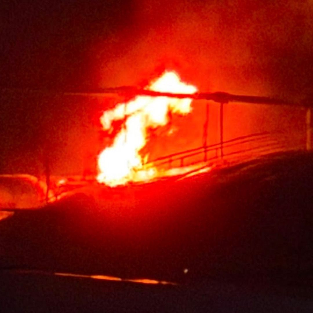Reactivación de fuego causa alarma y cierre de puente Coatzacoalcos I en el sur de Veracruz