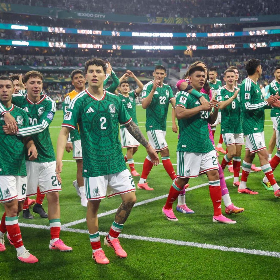 México vence 2-0 a Ecuador en partido de 16avos de final en el estadio sede CDMX. Foto: Cuartoscuro