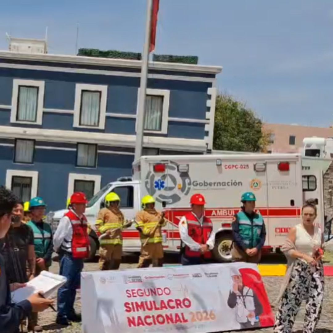 Segundo Simulacro Nacional 2026 Sismo Puebla Informe Actividades Saldo Blanco
