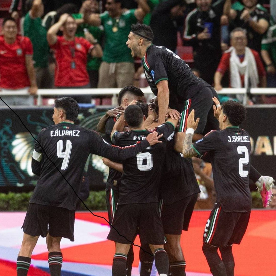 Selección Mexicana durante su segundo partido del Mundial 2026