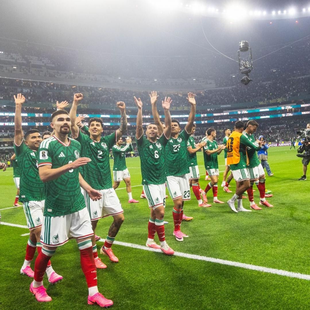 La Selección Mexicana durante encuentro con Ecuador