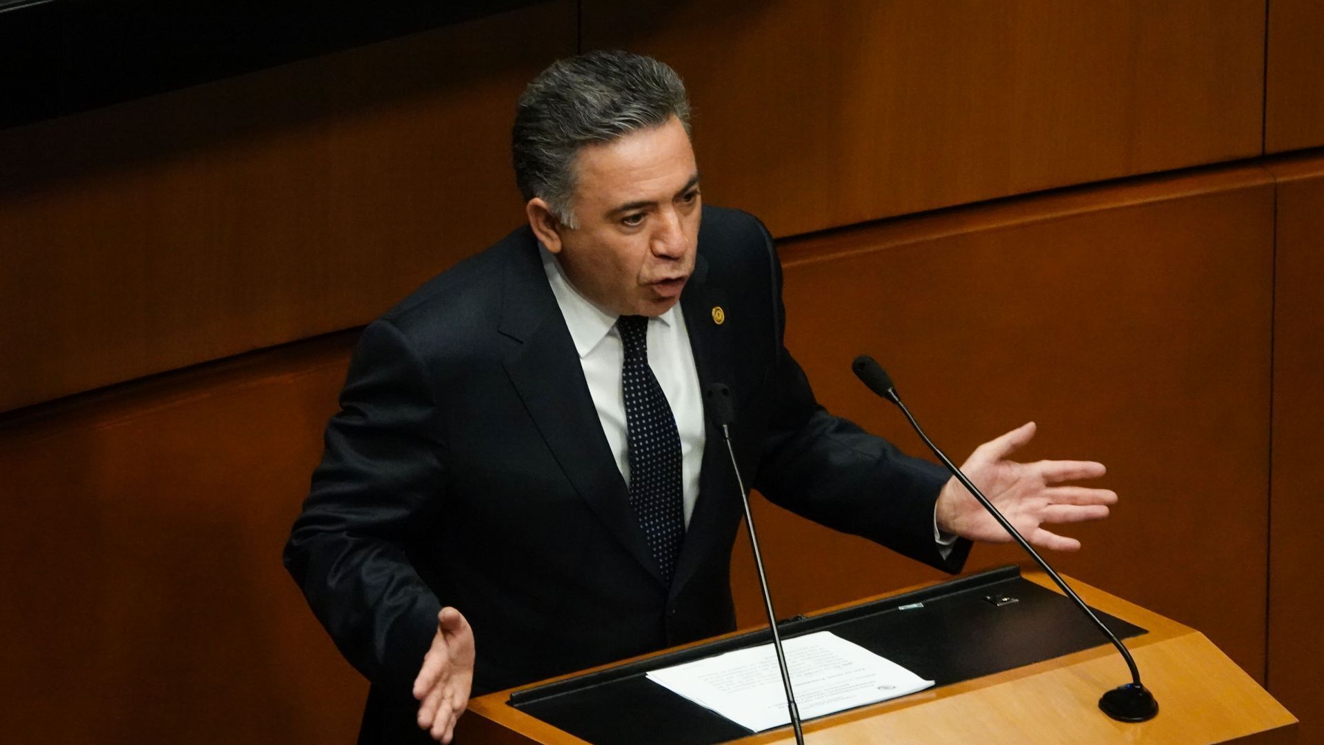 Enrique Inzunza, senador de Morena