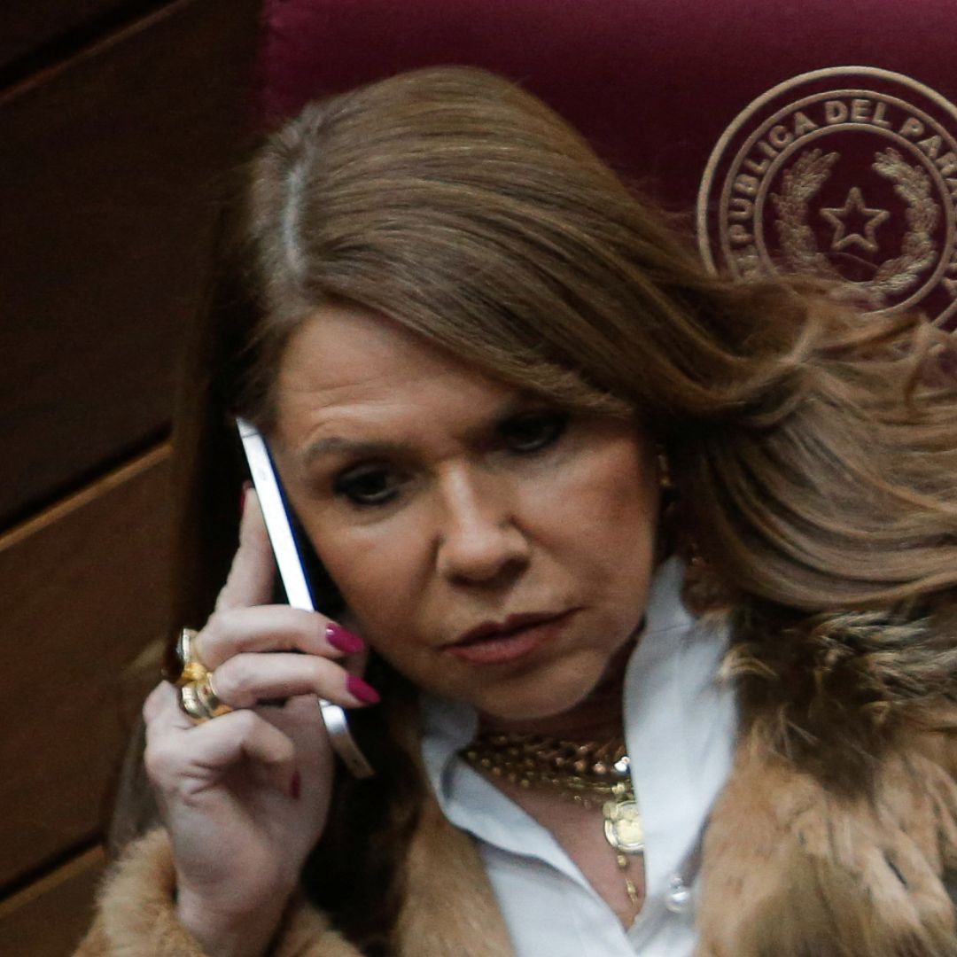 Senadora paraguaya Celeste Amarilla.