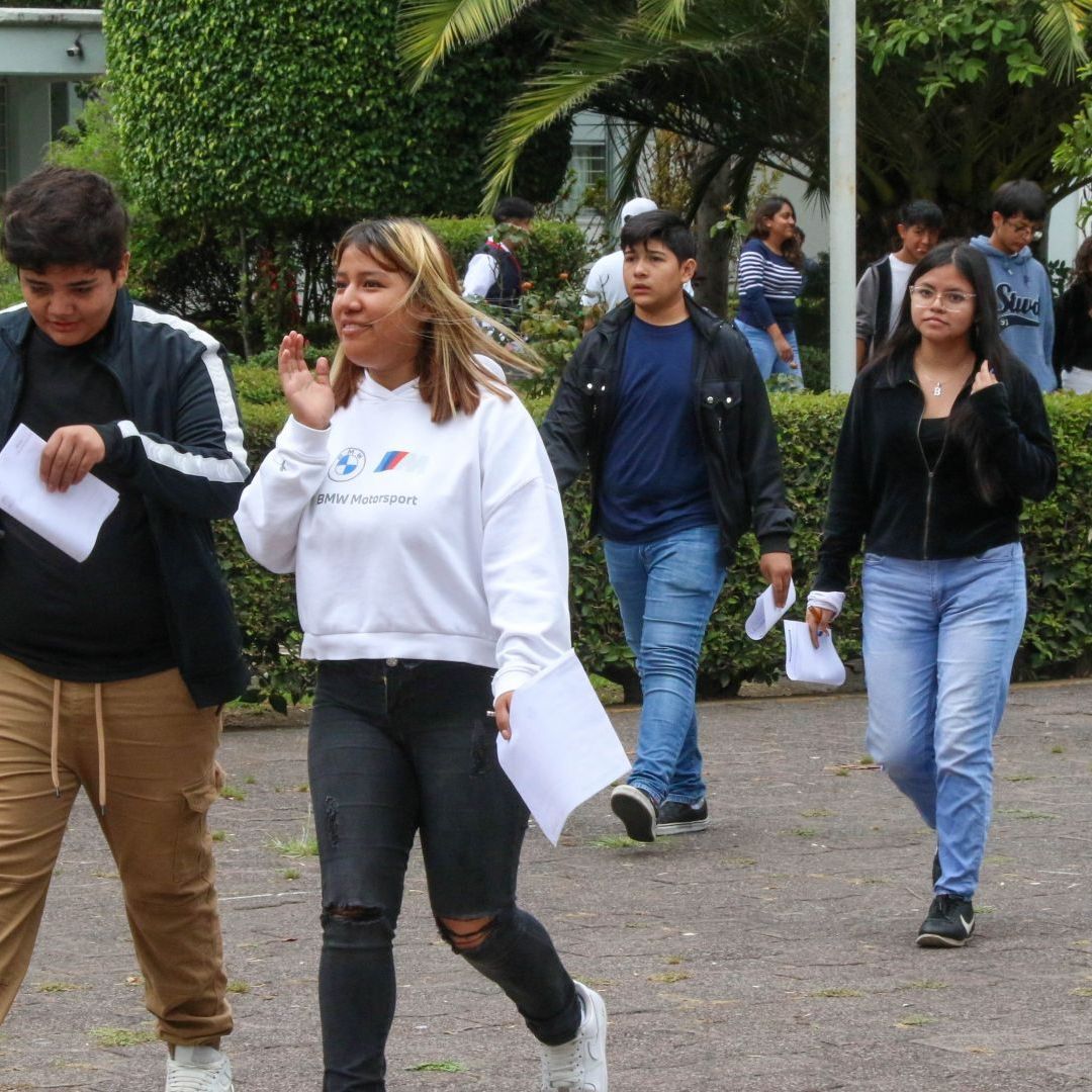 Alumnos de educación media superior