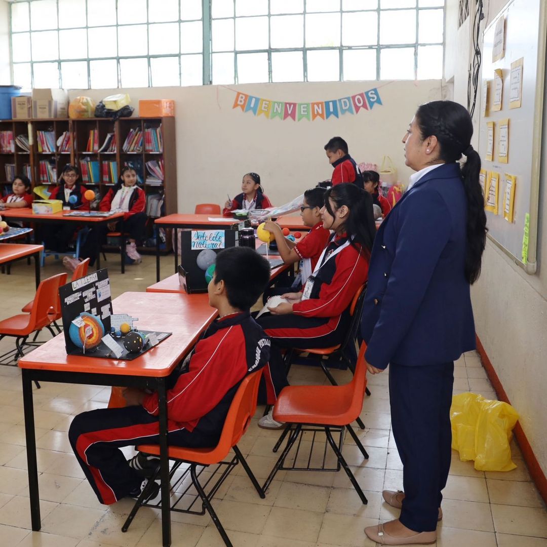 Escuela de la SEP en Oaxaca