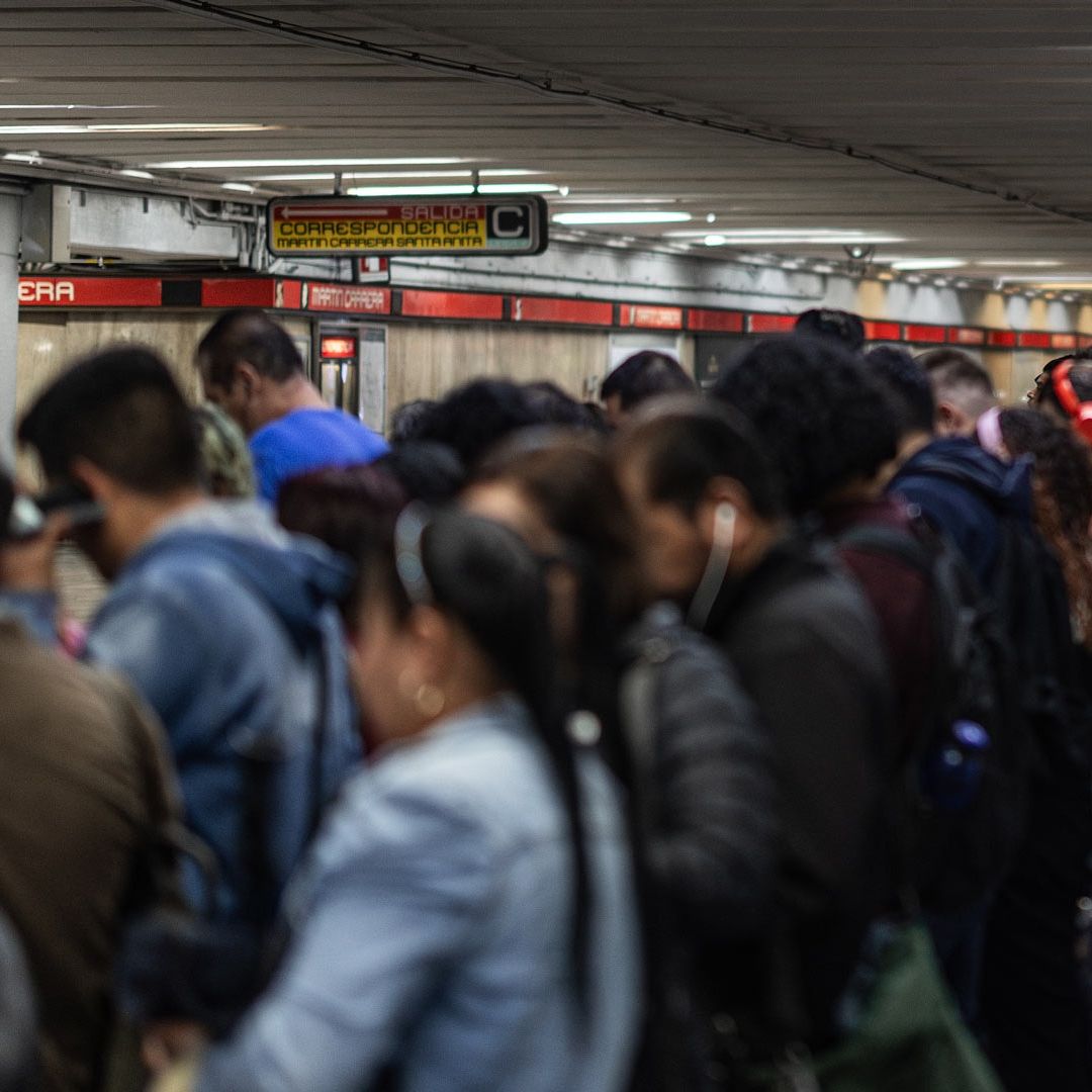 Usuarios del Metro