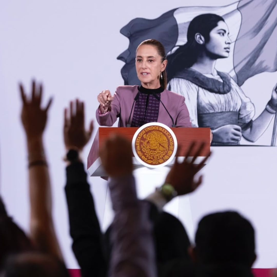 La presidenta Claudia Sheinbaum.