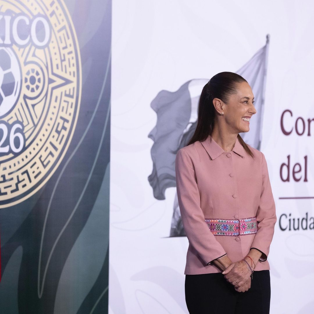 Sheinbaum en conferencia de prensa el día de la inauguración del Mundial.