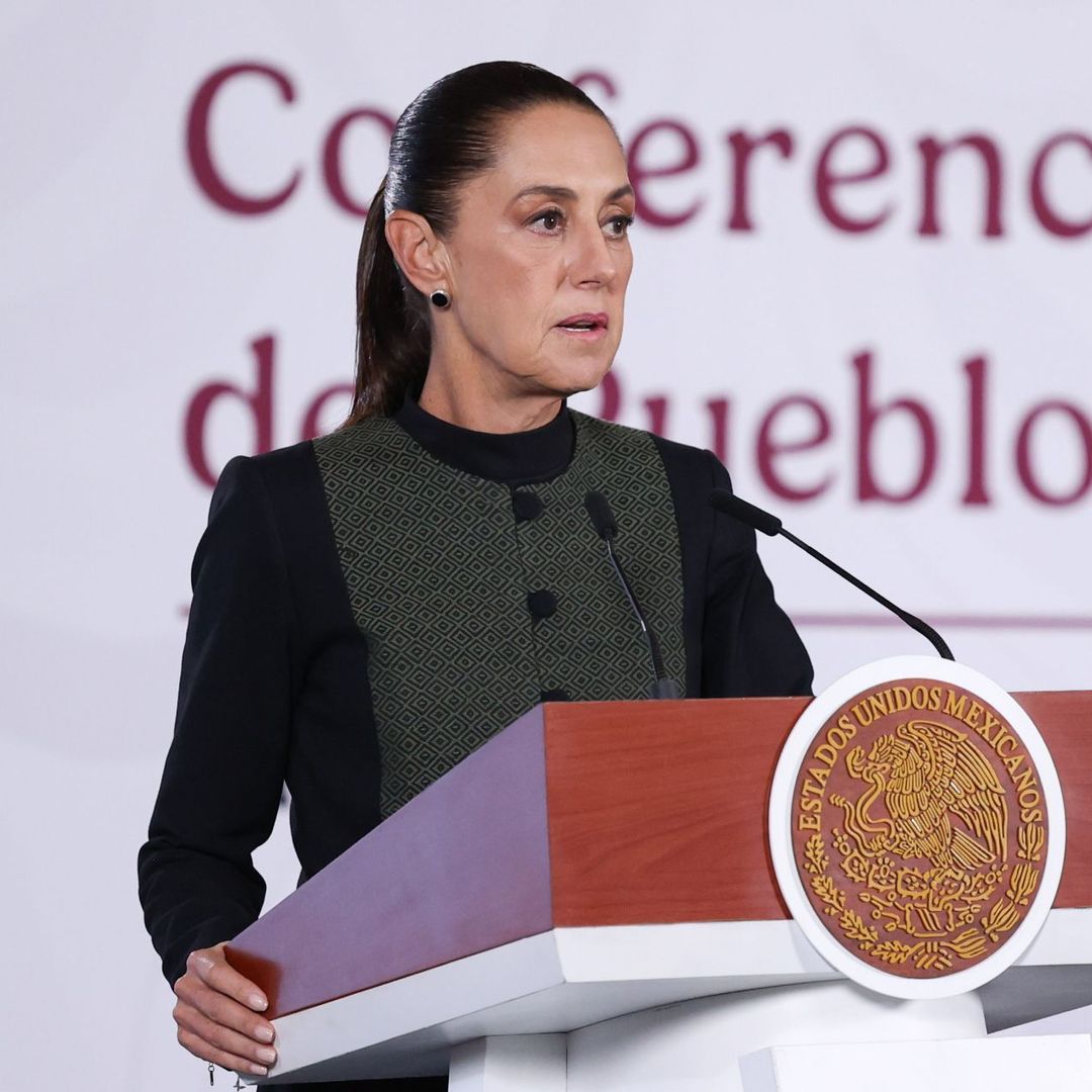 Claudia Sheinbaum, presidenta de México, en la conferencia mañanera del 30 de junio 2026.
