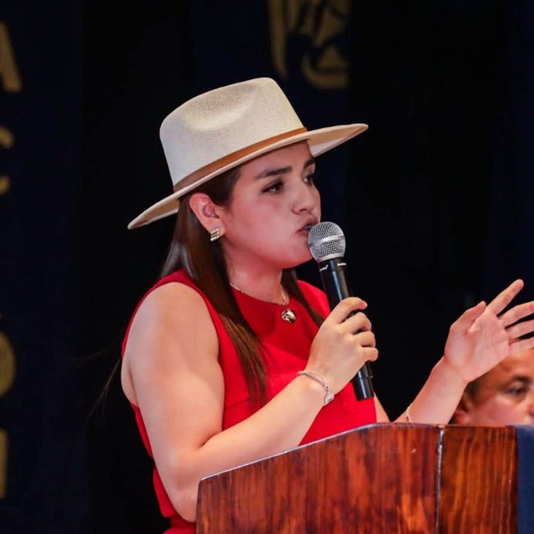 Grecia Quiroz, presidenta municipal de Uruapan, Michoacán,