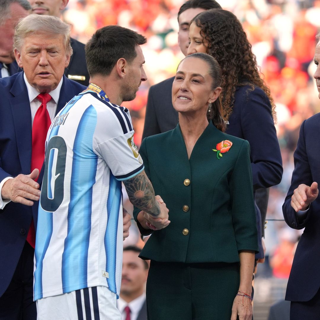 Sheinbaum y Messi