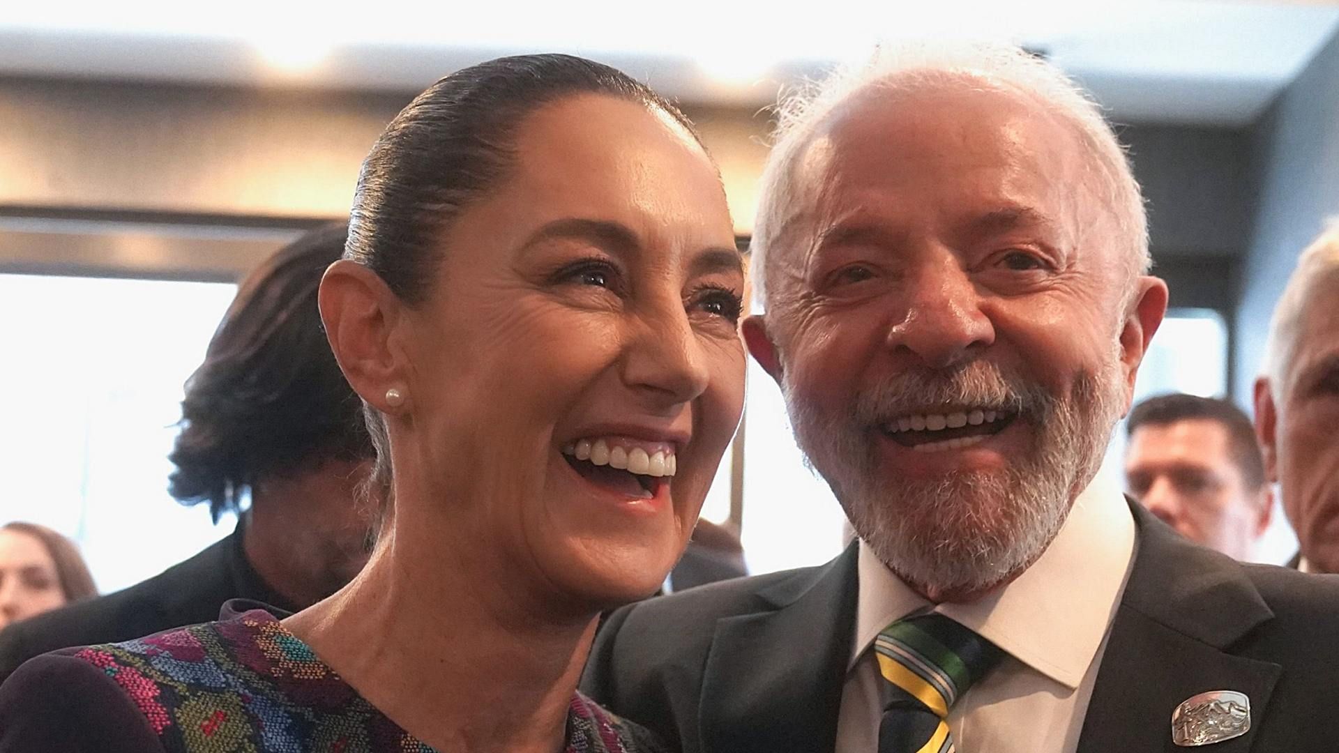 Sheinbaum Pardo y Lula da Silva en el marco de la Cumbre G7 en Canadá en junio 2025. Foto: Cuartoscuro | Archivo