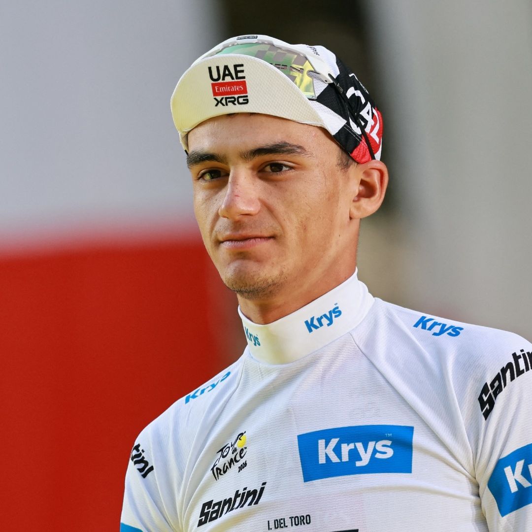 El ciclista mexicano Isaac del Toro